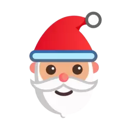SVG Santa Claus Icon