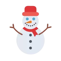 SVG Snowman Icon