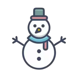 SVG Snowman Symbol