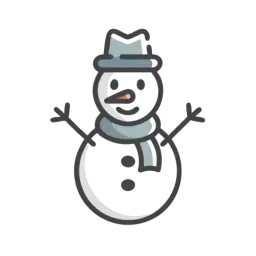 SVG Snowman Vector