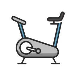 SVG Stationary Bike Icon