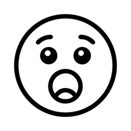 SVG Surprised Face