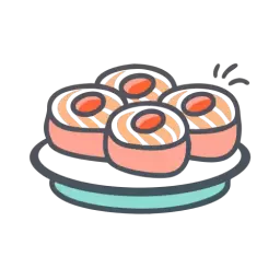 SVG Sushi Vector Free