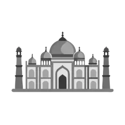 SVG Taj Mahal Symbol Free