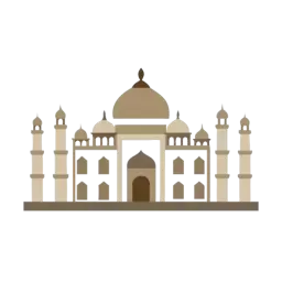 SVG Taj Mahal Vector