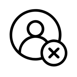 SVG User Error Icon