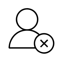 SVG User Error Symbol
