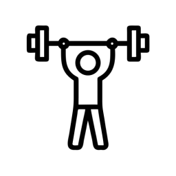 SVG Weightlifting Icon