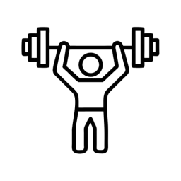 SVG Weightlifting Icon