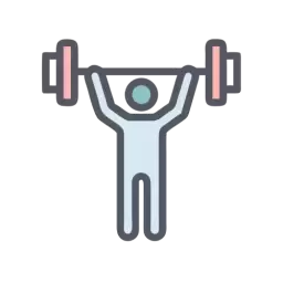 SVG Weightlifting Vector