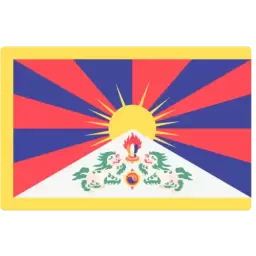 Tibet Country Flag