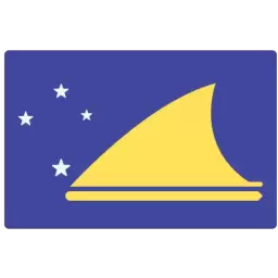 Tokelau Country Flag