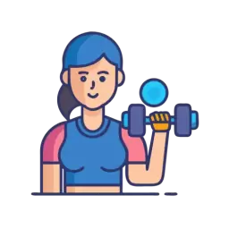 Trainer Woman Icon