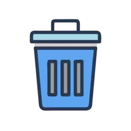 Trash Bin Free Icon
