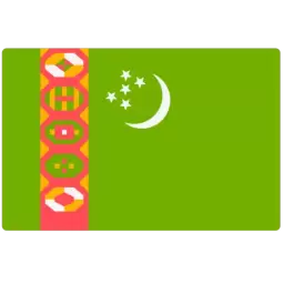 Turkmenistan Country Flag