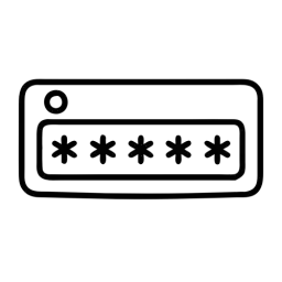 User Password Symbol