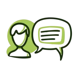 User Chat Bubble Icon
