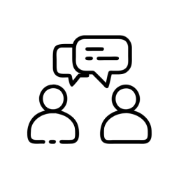 User Chat Bubbles Symbol free download