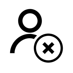 User Error Icon SVG