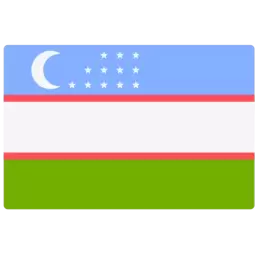 Uzbekistan Country Flag