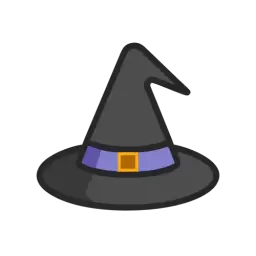 Vector Witch Hat
