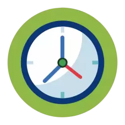 Wall Clock Vector