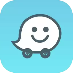 Waze Navigation App Icon