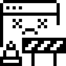 Web Construction Pixel Icon