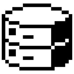 Web Database Pixel Icon