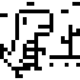 Web Dinosaur Pixel Icon