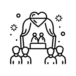 Wedding Ceremony Icon free download