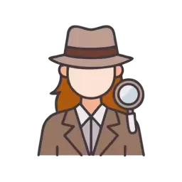 Woman Detective Symbol Free