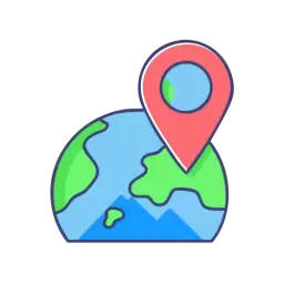 World Map Icon