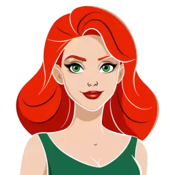 Young Woman Illustration SVG